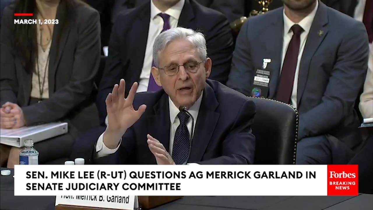 Mike Lee Presses Merrick Garland Over Failure To Arrest Anyone Demonstrating At Justices' Homes