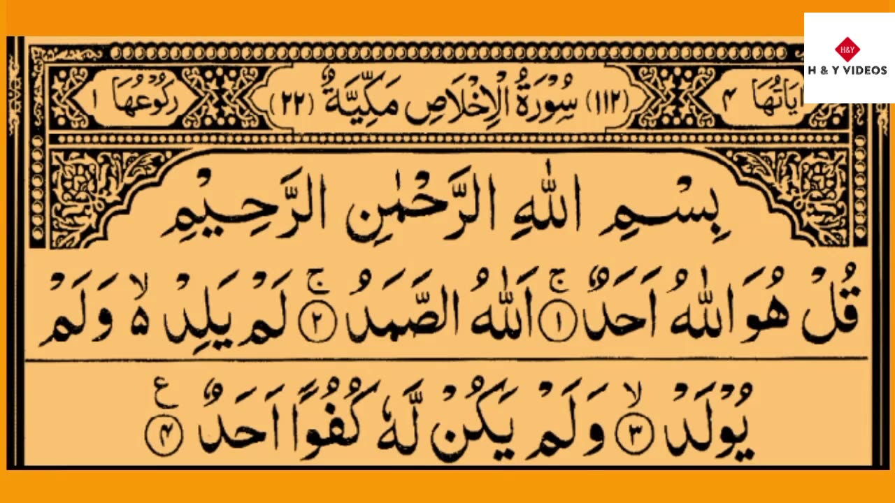 SURAH QUL 04