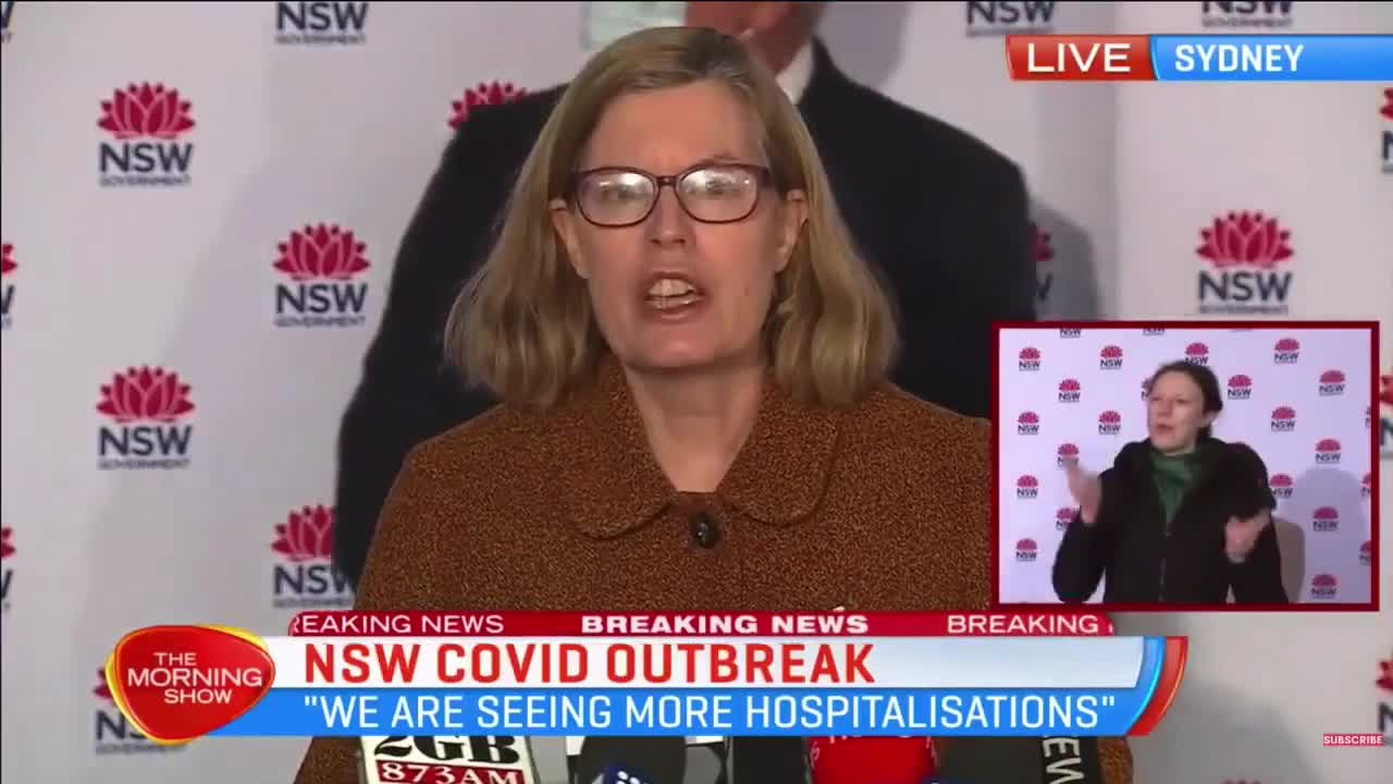 Australia's Chief Health Officer Dr. Kerry: When you leave your house, don't start up a conversation