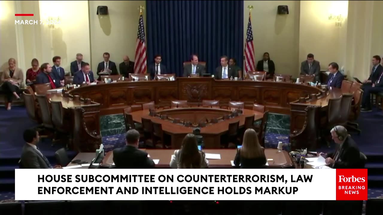 August Pfluger Leads House Homeland Security Subcommittee Markup On Pending Legislation