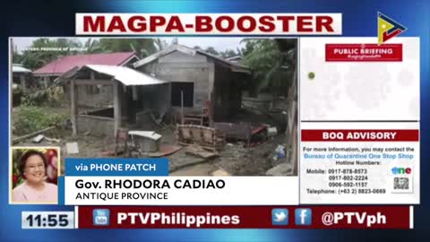 Antique governor says medicines needed after Paeng onslaught