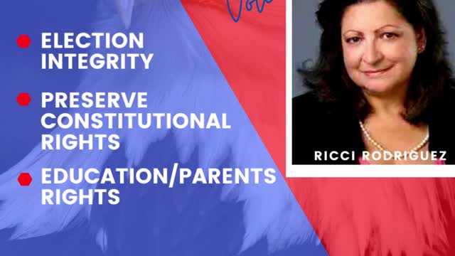 Vote for Ricci Rodriguez, NV Assembly Woman, D-30