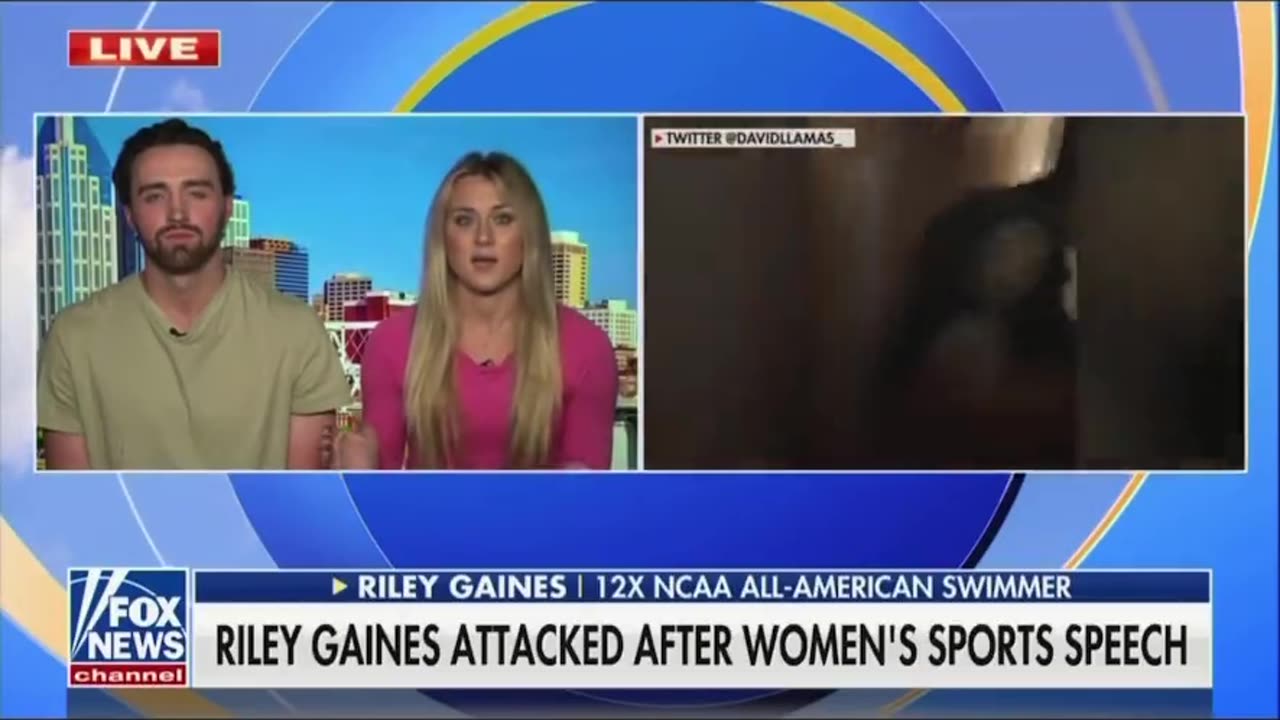 Riley Gaines says she will be pursuing legal action after being attacked by trans activists.