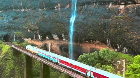 Panoramic railway in the Ahmednagar district of the Indian state of Maharashtra.