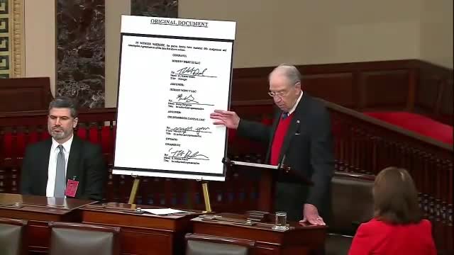 Chuck Grassley Shows Document Exposing More Hunter Biden Biz Connections To Chinese Communist Regime