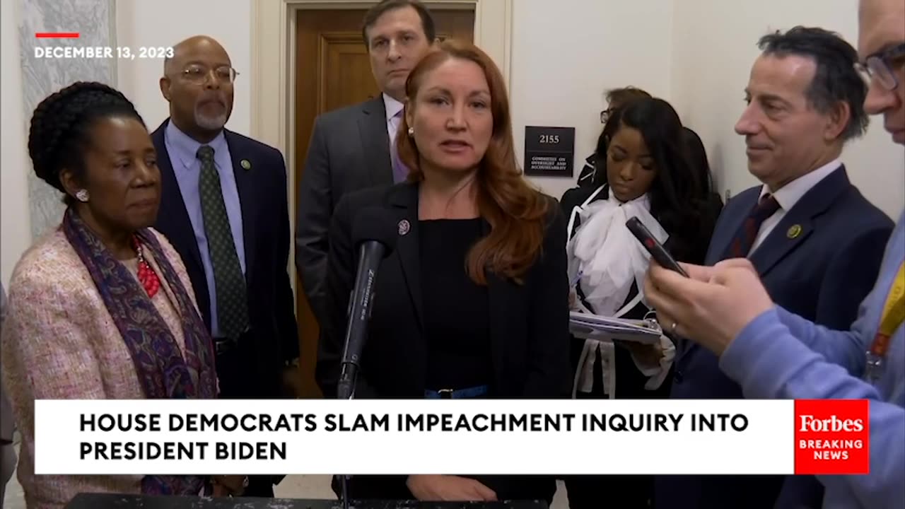 'There Is No Evidence That Is Impeachable'- Melanie Stansbury Blasts Impeachment Inquiry Into Biden