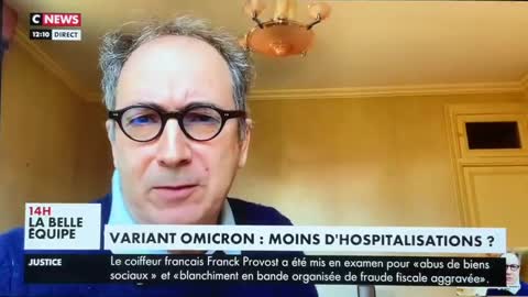 FIN DU GAME, CNEWS INTERVIEW LAURENT TOUBIANA DU 23/12/21