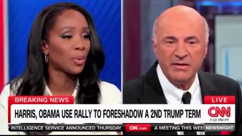 Kevin O’Leary Points Out Kamala Harris Wasn’t Democratically Nominated, CNN Melts Down