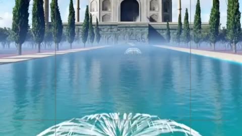 The Taj Mahal, one of the Seven Wonders of the World #travel #shorts #short