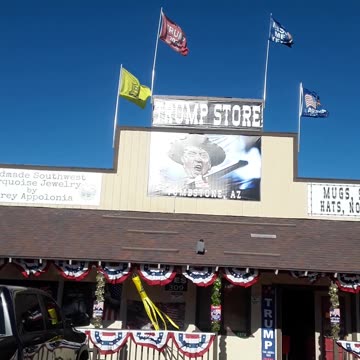 Trump Store in Tombstone,AZ, my purchase is the REAL message for the USA