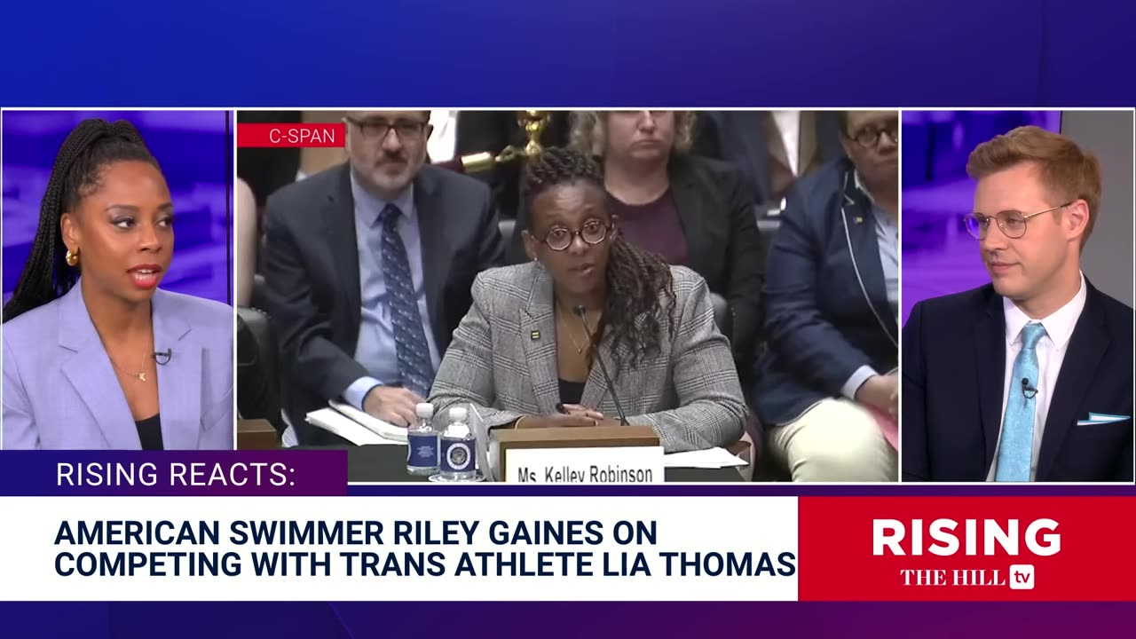 WATCH: Riley Gaines SHUTS DOWN Activist Over Trans Women In Sports, 'MANSPLAINING Feminism'