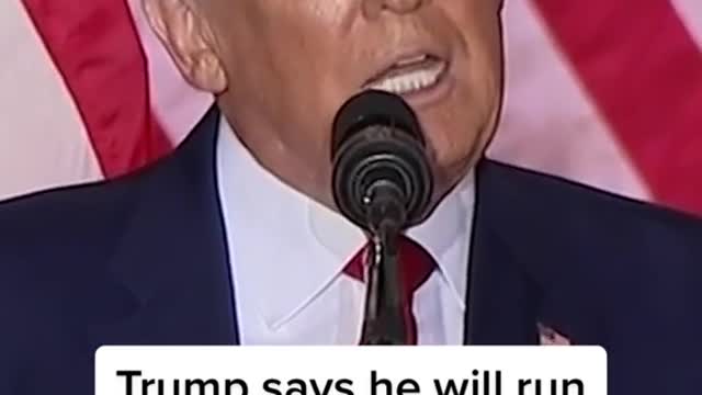Trump says he will run for president in 2024