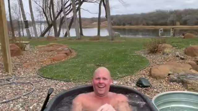 Take an ice-cold bath