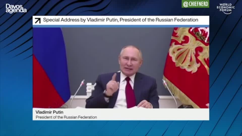 (2021) Putin pushes back on the WEF globalist agenda