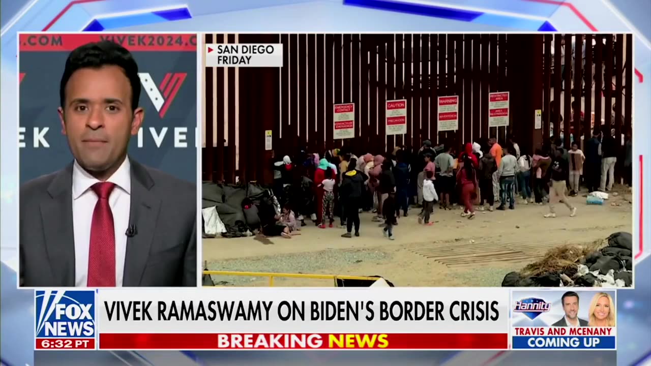 Vivek Ramaswamy Speaks the Truth on Border Security With Sean Hannity