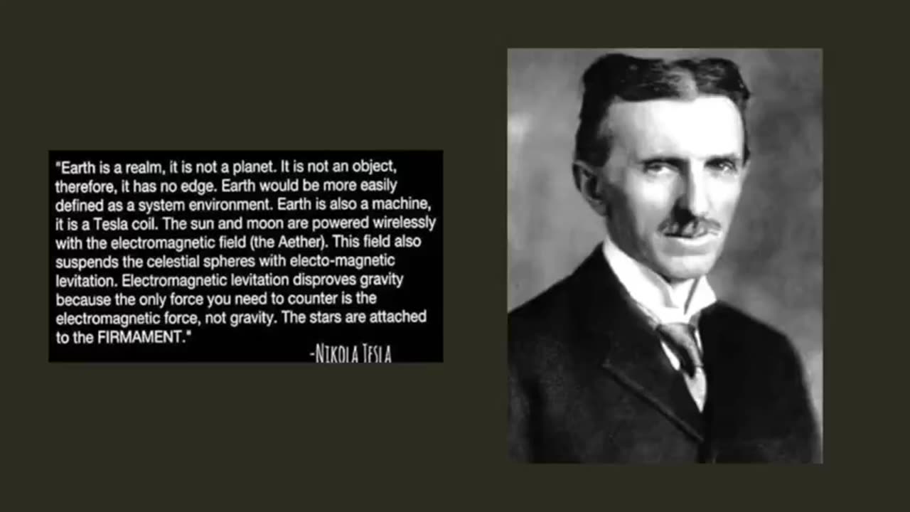 NIKOLAS TESLA DESCRIBES THE EARTH