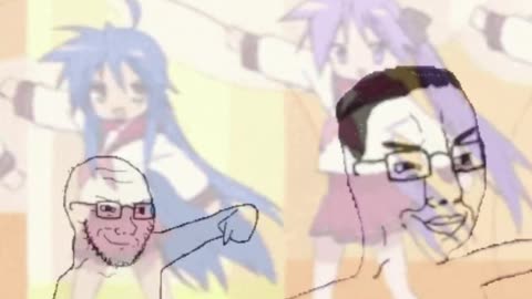 Dancing Soyjak Meme Anime Version