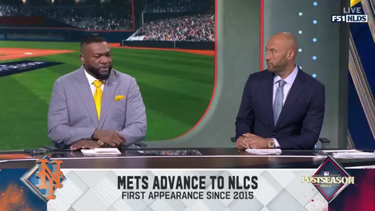 Mets ADVANCE to NLCS after Game 4 win vs. Phillies- David Ortiz, Derek Jeter & Alex Rodriguez REACT