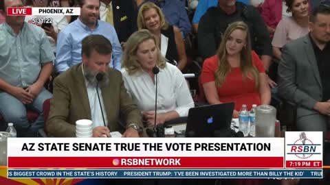 'TRUE THE VOTE' PRESENTS ITS FINDINGS, LIVE FROM ARIZONA! 