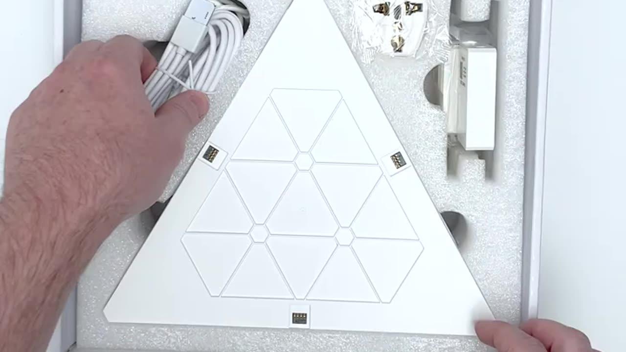 Synced Triangle Light Panels | Fancy Triangles