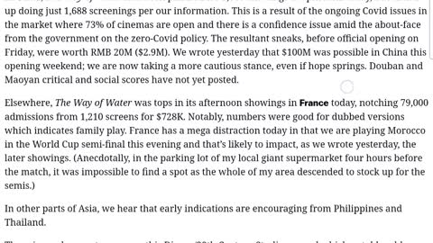 Avatar 2 will not make 3 billion