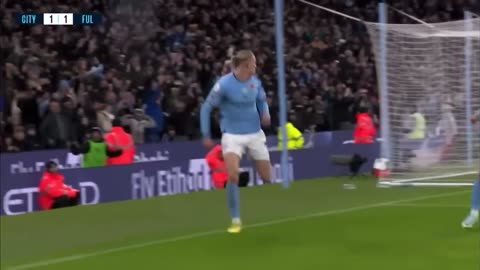 MAN CITY VS FULHAM HIGHLIGHT