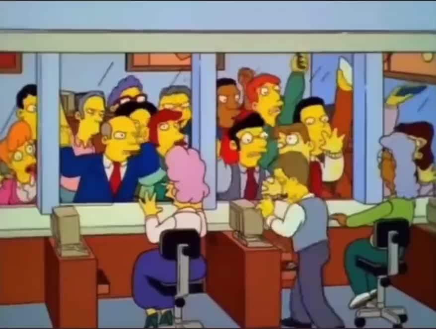 Bank of America. Simpsons