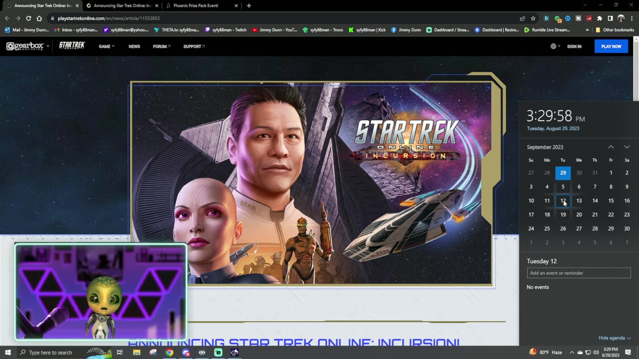 syfy88man Game Channel - STO - News - Star Trek Online Incursion launches for PC on September 12