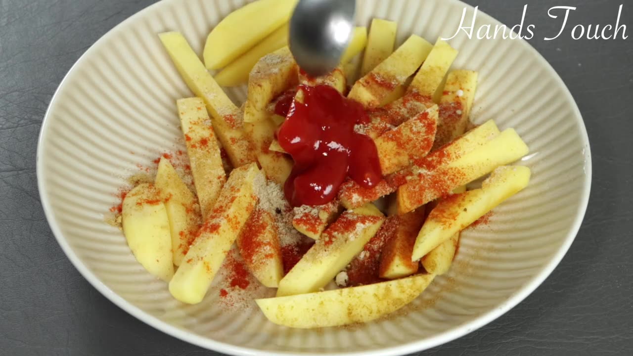 15 Minutes Snacks with Potato _ Easy Potato Recipe _ Crispy Potato French fry