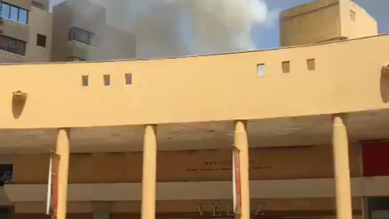 Incendio en La Castellana