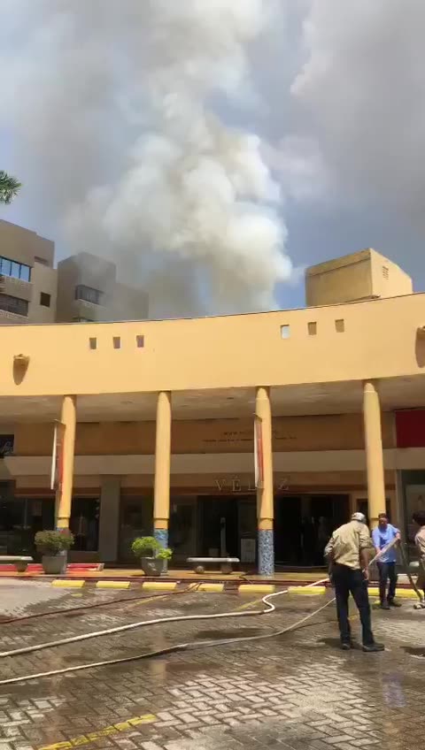 Incendio en La Castellana