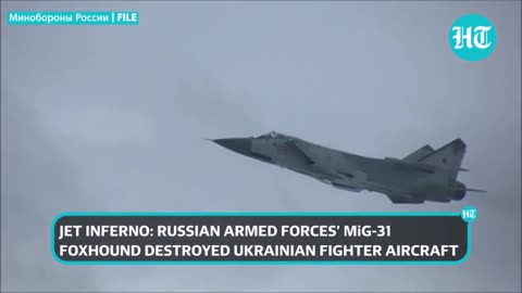 #MPXL Putin's MiG-31 Foxhound Hunts Down Ukrainian Fighter