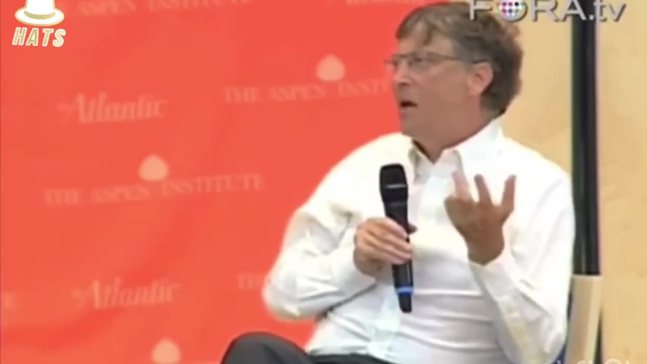 Bill Gates ADMITS he has DEATH PANELS - Body Language...Why so nervous?