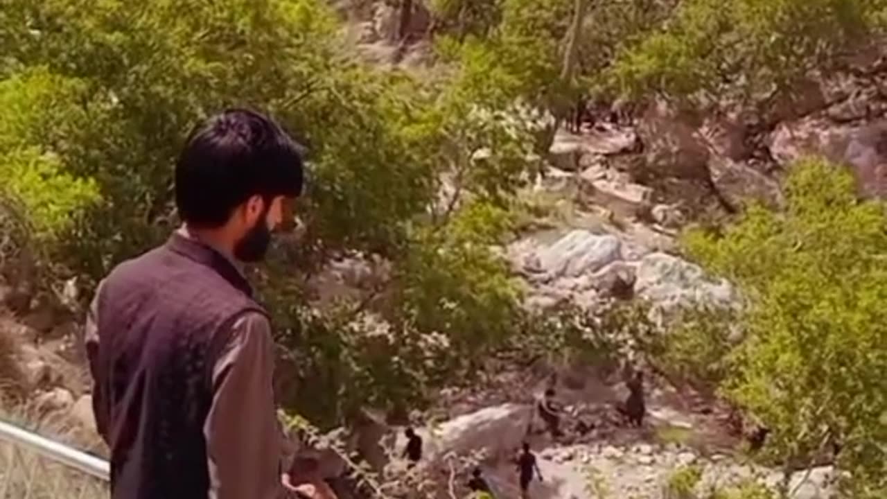 pir gahib balochistan water fall