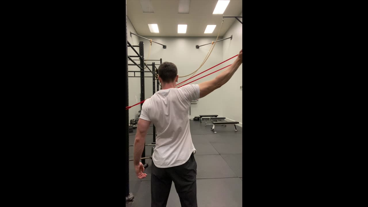 Diagonal Shoulder Flexion Exercise