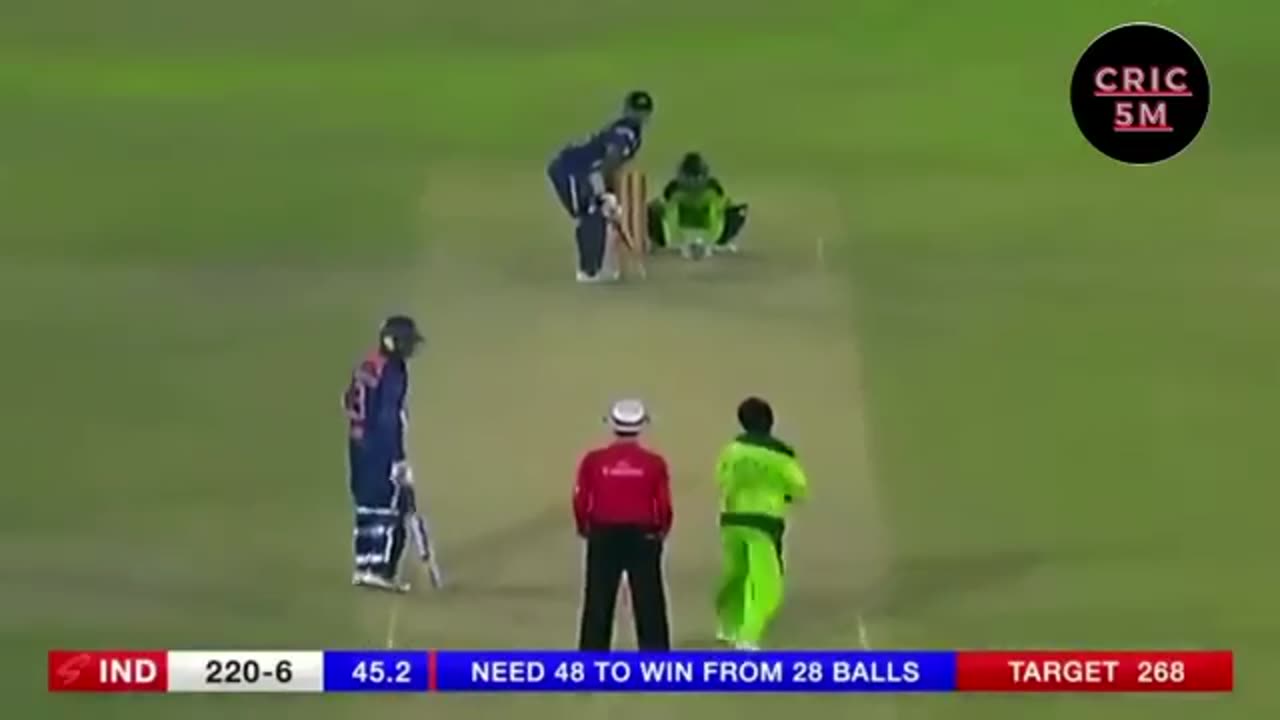 India vs Pakistan thrilling finish