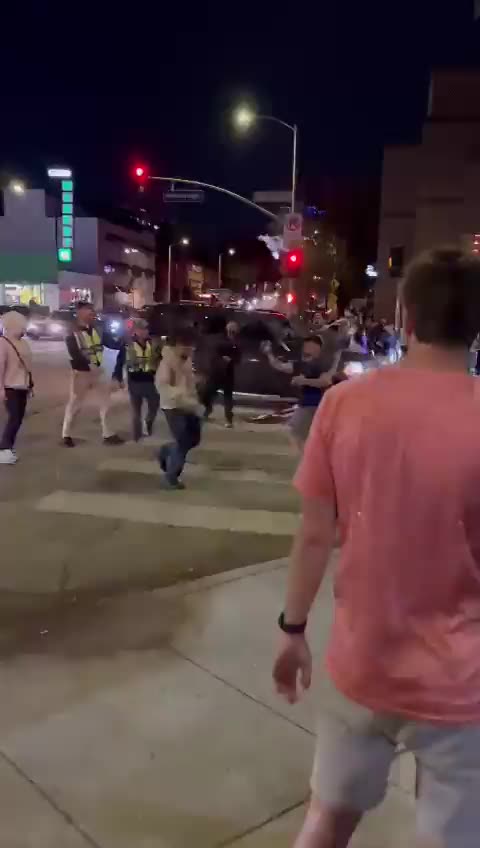 Pro-Hamas Thugs Attack Attendees of Gal Gadot's "October 7th" Screening.