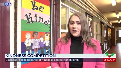 Blackpool Police hold act of kindness competition Sophie Reaper reports