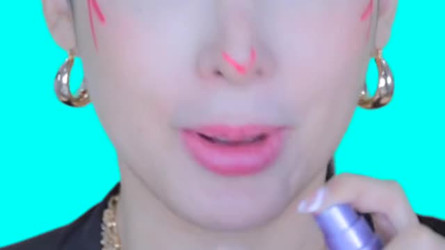 Do you wear blush on your nose?