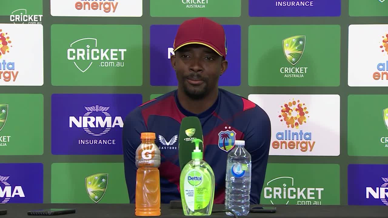 Concussion sub Brooks details quick scramble to bat | Australia v West Indies 2022-23