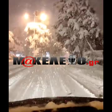 makeleio.gr - Χάος στο Χαλάνδρι από την χιονόπτωση