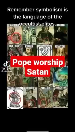 Pope Worships Satan