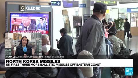 North Korea missile barrage triggers evacuation warnings in Japan