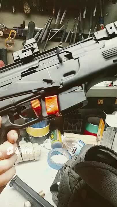 Ambi Mag Release for Charles Daly Pak9 9mm AK: MOAR SPEED for Kalash Bash Texas 2022!