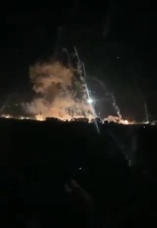 Unidentified aircraft are crushing bases, camps and weapons stores belonging to the Iranian