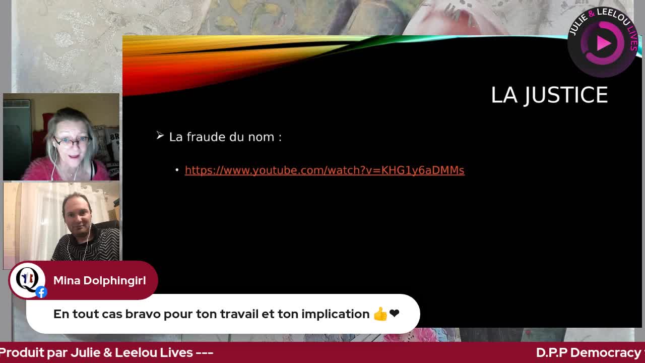 Democracy for the People & the Planet D-P-P avec Julien & Leelou NUM 2 La Justice 21/02