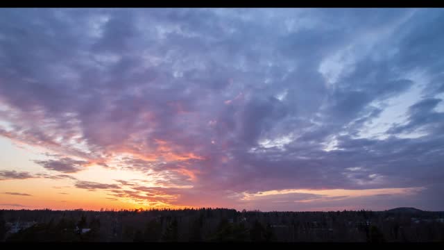 Timelapse day to night