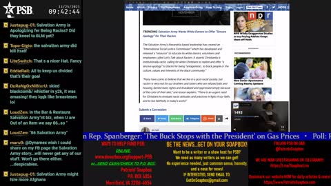 Patriots' Soapbox NEWS - LIVE 24/7! 2021-11-25 09:07