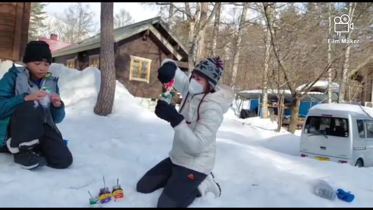 Hakuba Japan - Making Snow Halo-Halo