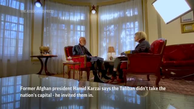 💕The AP Interview💕 Karzai ‘invited’ Taliban to stop chaos💕